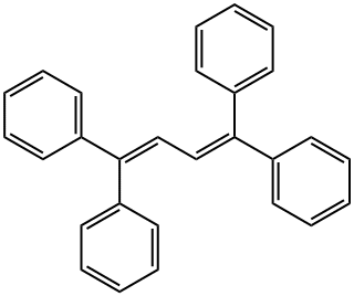 1,1,4,4-TETRAPHENYL-1,3-BUTADIENE 구조식 이미지