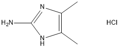 4,5-Dimethyl-1H-imidazol-2-amine hydrochloride Structure