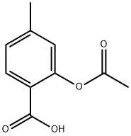 2-Acetyl-4-methylsalicylicacid Structure