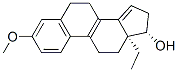 (13S-cis)-13-ethyl-7,11,12,13,16,17-hexahydro-3-methoxy-6H-cyclopenta[a]phenantren-17-ol Structure