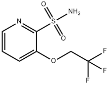 2-AMinosulfonyl-3-(2,2,2-trifluoroethoxy)pyridine Structure