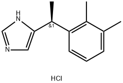 Dexmedetomidine hydrochloride 구조식 이미지