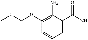 Benzoic acid, 2-amino-3-(methoxymethoxy)- (9CI) Structure