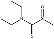 S-메틸-N,N-디에틸디티오카바메이트설폭사이드 구조식 이미지