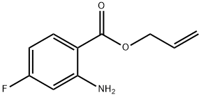 벤조산,2-아미노-4-플루오로-,2-프로페닐에스테르(9CI) 구조식 이미지