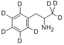 (+/-)-AMPHETAMINE-D8 Structure