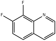 7,8-Difluoroquinoline Structure