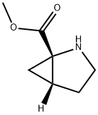 2-Azabicyclo[3.1.0]hexane-1-carboxylicacid,methylester,(1S)-(9CI) 구조식 이미지