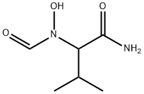 Formohydroxamic  acid,  N-(1-carbamoyl-2-methylpropyl)-  (8CI) Structure