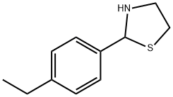 2-(4-ETHYLPHENYL)-1,3-THIAZOLANE Structure