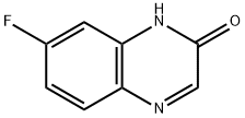 2(1H)-Quinoxalinone,  7-fluoro- Structure