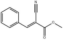 Methyl (E)-2-Cyano-3-phenylacrylate Structure