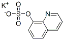 퀴놀린-8-일황산칼륨 구조식 이미지