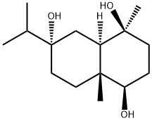 1,4,7-Eudesmanetriol Structure