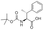 (2S,3R)-N-BOC-2-아미노-3-페닐부티르산 구조식 이미지