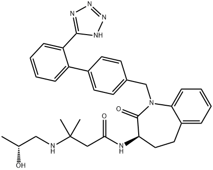 L-692,585 구조식 이미지