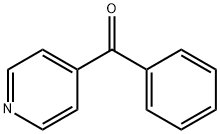 4-Benzoylpyridine 구조식 이미지