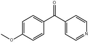 (4-Methoxyphenyl)(4-pyridyl) ketone Structure