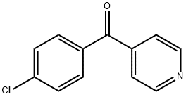 4 - (4-хлорбензоил) пиридина структурированное изображение
