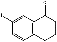 7-IODO-1-테트랄론 구조식 이미지