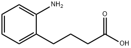 4-(2-Aminophenyl)butyric acid Structure