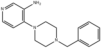 4-(4-Benzyl-1-piperazinyl)-3-pyridinamine Structure