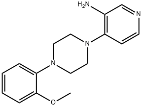 4-[4-(2-methoxyphenyl)piperazin-1-yl]pyridin-3-amine Structure