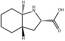 1H-Indole-2-carboxylicacid,octahydro-,(2S,3aS,7aR)-(9CI) Structure