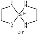 CUPRIETHYLENEDIAMINE 구조식 이미지