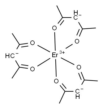 ERBIUM (III) 2,4-PENTANEDIONATE Structure