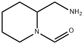1-Piperidinecarboxaldehyde, 2-(aminomethyl)- (9CI) Structure