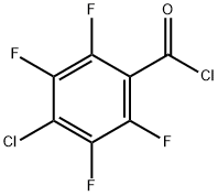 4-CHLORO-2,3,5,6-TETRAFLUOROBENZOYL CHLORIDE Structure