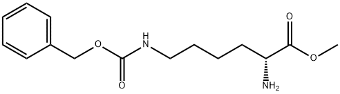 H-D-LYS(Z)-OME HCL Structure