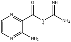 3-amino-2-pyrazinoylguanidine Structure