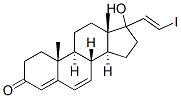 17-(2-iodoethenyl)androsta-4,6-dien-17-ol-3-one Structure