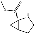 2-Azabicyclo[3.1.0]hexane-1-carboxylicacid,methylester,(1R)-(9CI) Structure