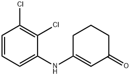 2-cyclohexen-1-one, 3-[(2,3-dichlorophenyl)amino]- 구조식 이미지
