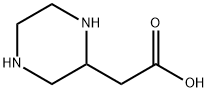 2-PIPERAZINE ACETIC ACID Structure