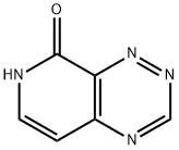 Pyrido[4,3-e]-1,2,4-triazin-8(7H)-one (9CI) 구조식 이미지