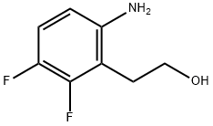 6-AMINO-2,3-DIFLUOROBENZENEETHANOL Structure