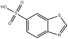 벤조[d]티아졸-6-설폰산 구조식 이미지