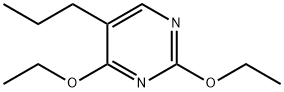 Pyrimidine, 2,4-diethoxy-5-propyl- (9CI) Structure