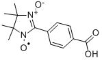 2-(4-Carboxyphenyl)-4,4,5,5-tetramethylimidazoline-1-oxyl-3-oxide Structure