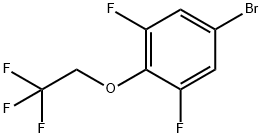 5-브로모-1,3-디플루오로-2-(2,2,2-트리플루오로에톡시)벤젠 구조식 이미지