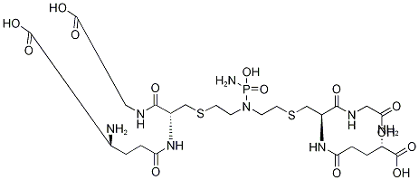 2,2'-[[(aMinohydroxyphosphinyl)iMino]di-2,1-ethanediyl]bis[L-γ-glutaMyl-L-cysteinylglycine] Structure