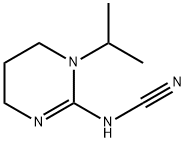 Cyanamide, [1,4,5,6-tetrahydro-1-(1-methylethyl)-2-pyrimidinyl]- (9CI) Structure