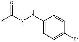2-(p-Bromophenyl)acetyl hydrazide 구조식 이미지