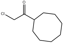 Ethanone, 2-chloro-1-cyclooctyl- (9CI) Structure