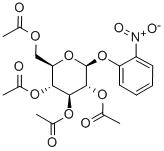2'-니트로페닐테트라-O-아세틸-베타-D-글루코피라노사이드 구조식 이미지