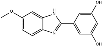 5-(5-METHOXY-1H-BENZO[D]IMIDAZOL-2-YL)BENZENE-1,3-DIOL Structure